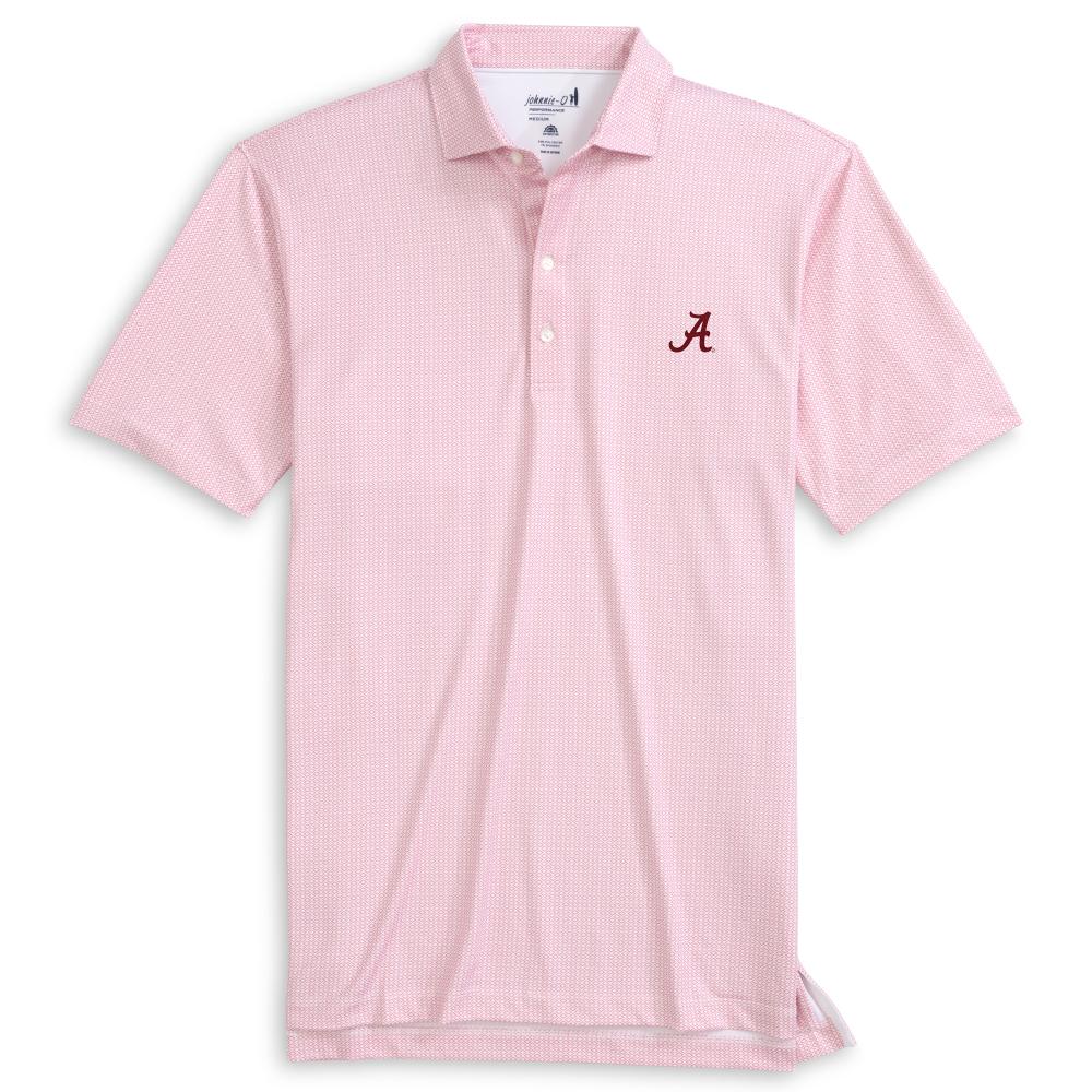 Alabama Johnnie-O Slade Print Polo
