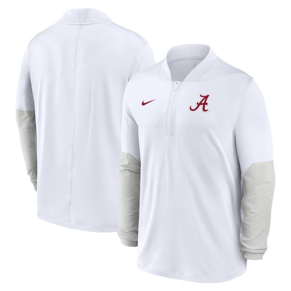 Alabama Nike Dri-Fit Midweight Half Zip Coach Jacket