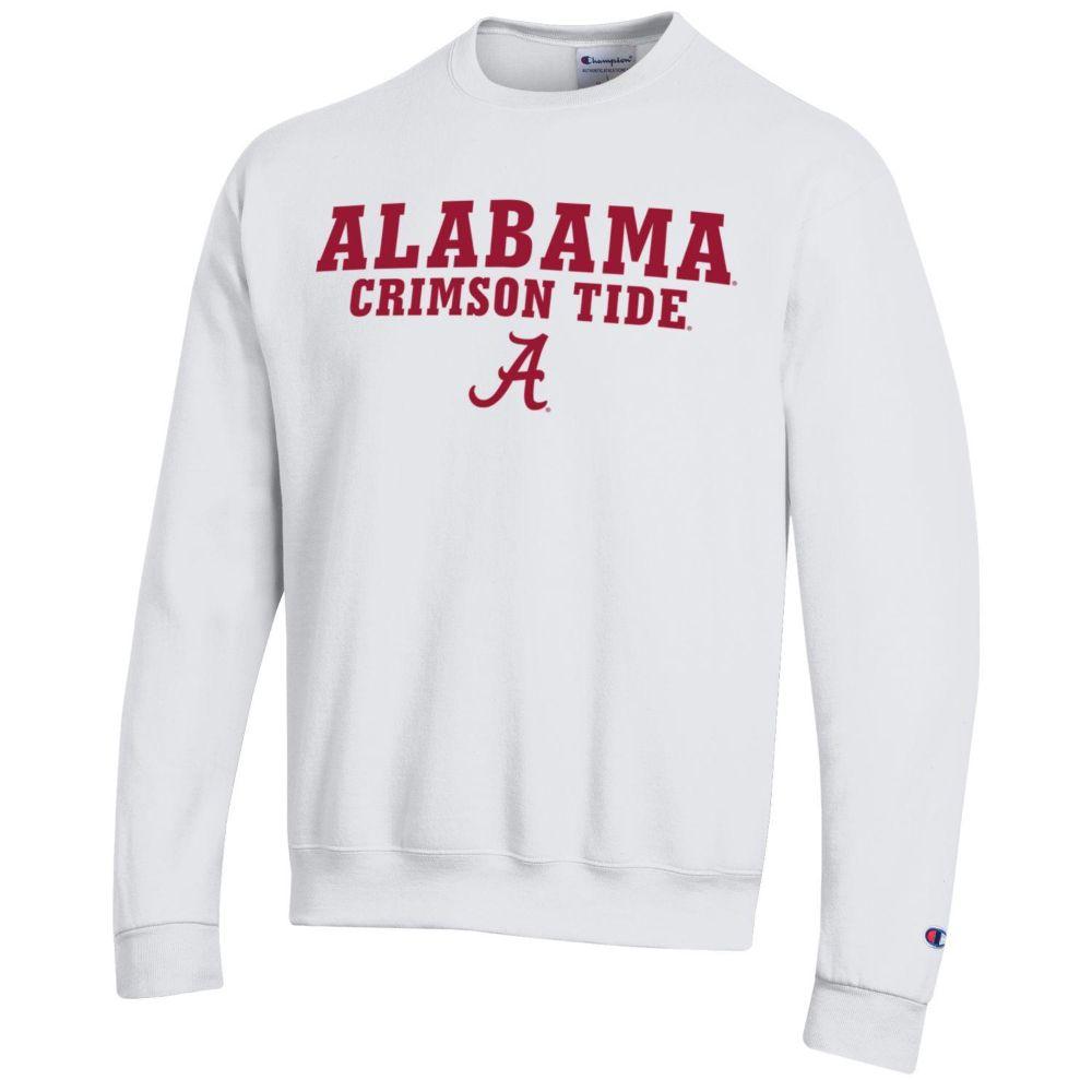 Alabama Champion Straight Stack Crew