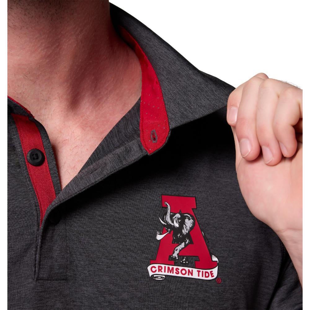 Alabama Columbia Men's Vault Tech Trail Polo 3 Alabama Columbia Men's Vault Tech Trail Polo