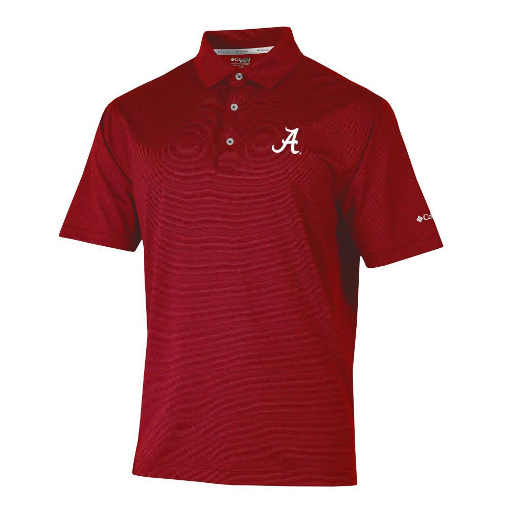 Alabama Columbia Golf Sand Tee Polo