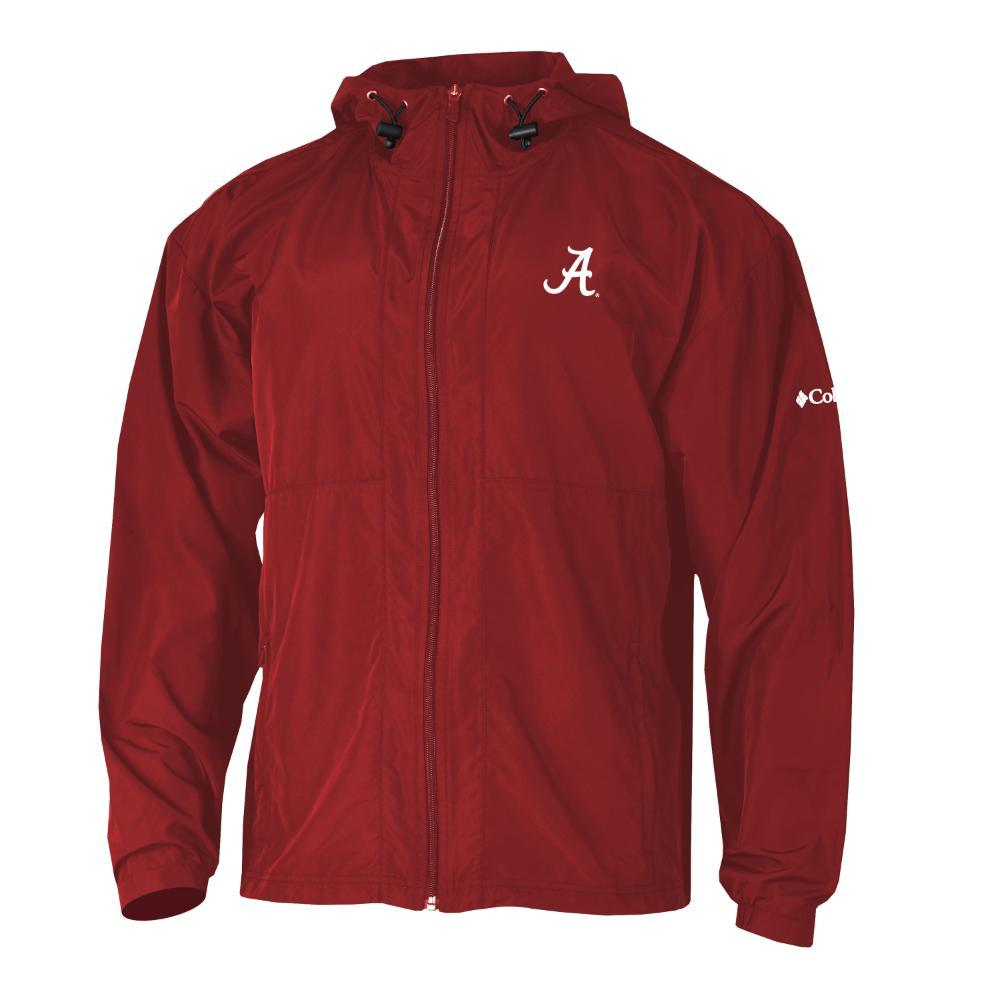 Alabama Columbia Golf Prodigy Full Zip Windbreaker