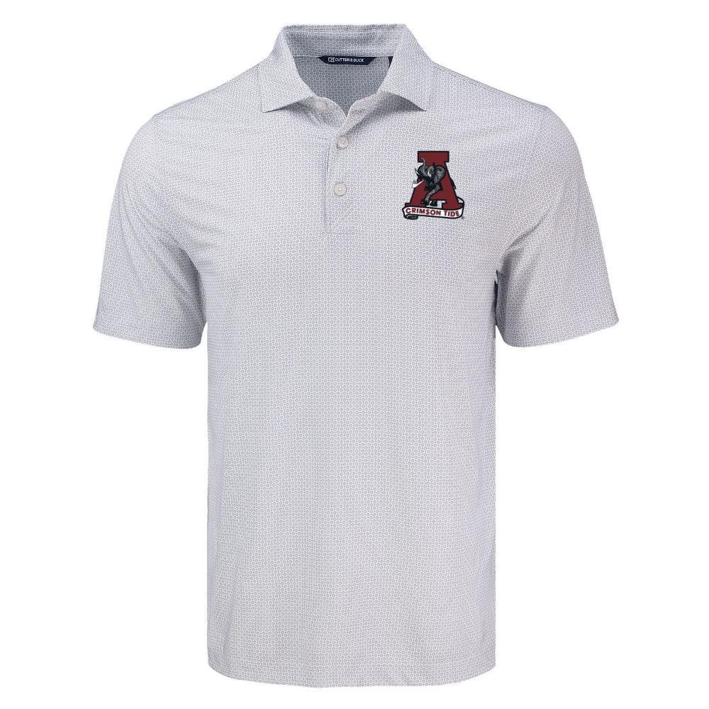 Alabama Cutter & Buck Vault Pike Eco Diamond Dot Polo