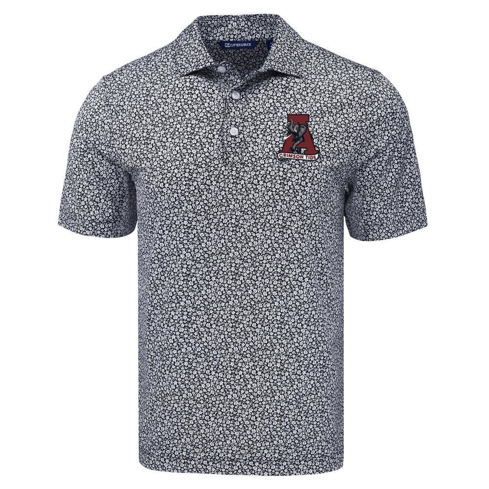 Alabama Cutter & Buck Vault Pike Eco Flora Print Polo