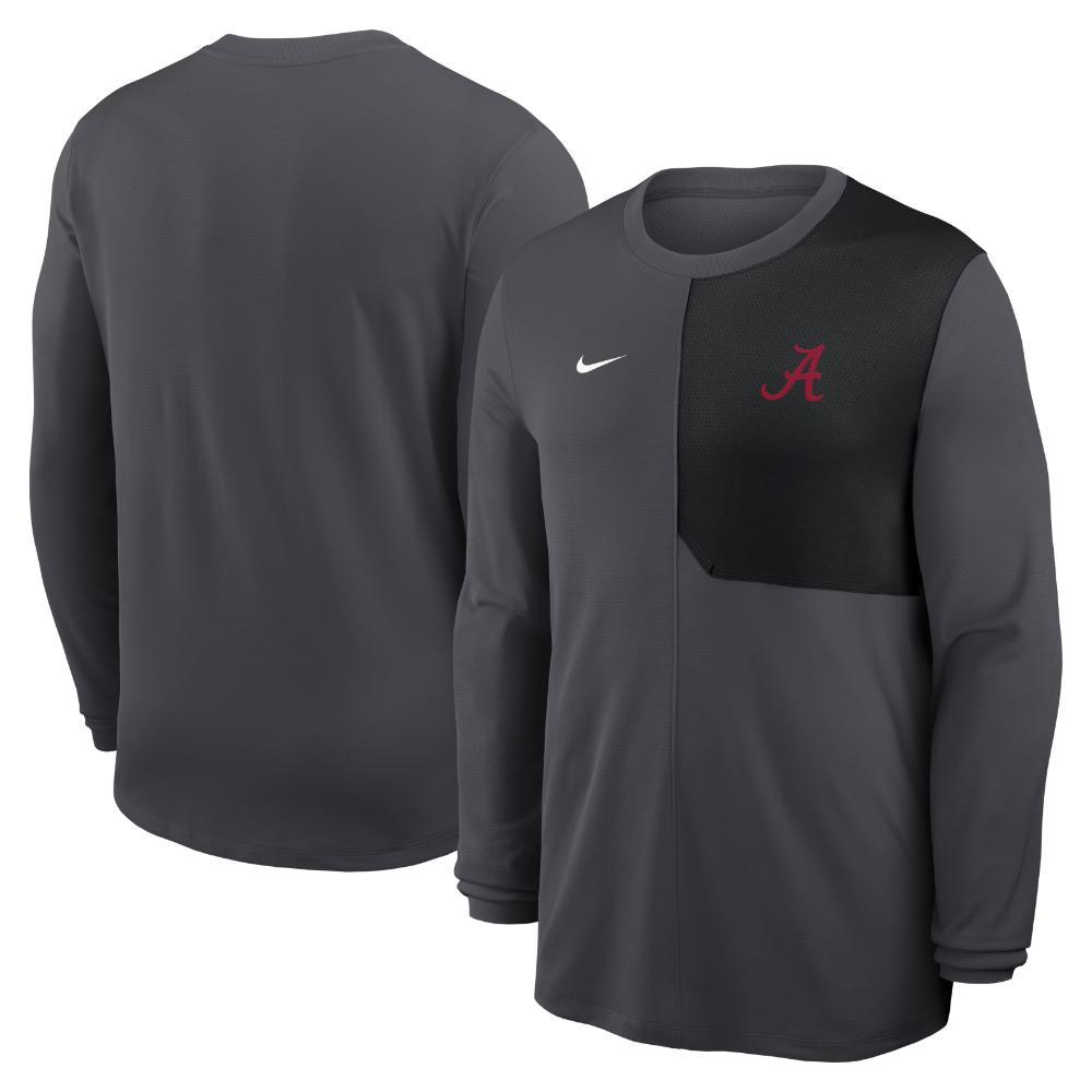 Alabama Nike Dri-Fit UV Coach Long Sleeve Top 4 Alabama Nike Dri-Fit UV Coach Long Sleeve Top