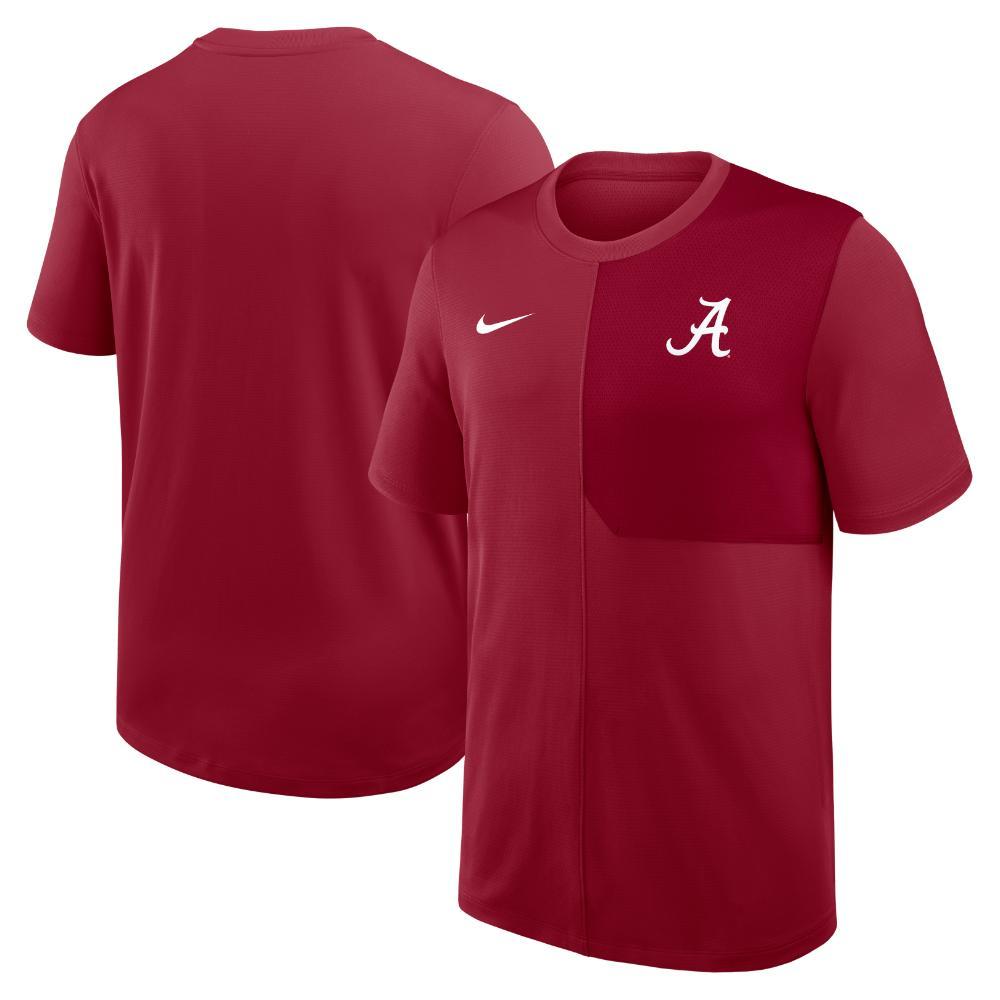 Alabama Nike Dri-Fit UV Coach Top