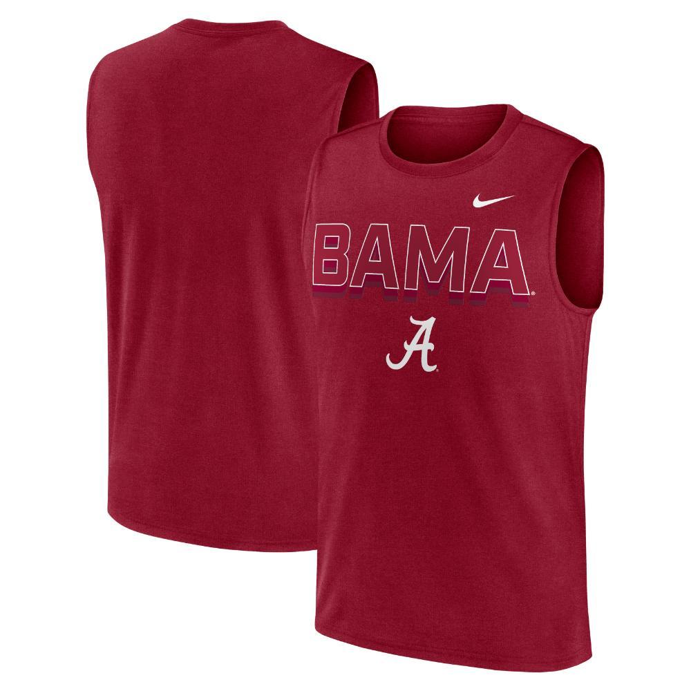 Alabama Nike Men’s Legend Tricode Tank