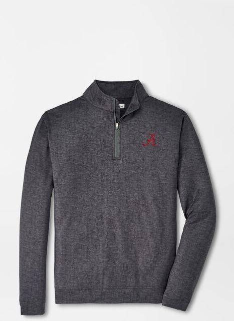 Alabama Peter Millar Perth Stitch Stretch 1/4 Zip Pullover