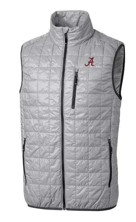 Alabama Cutter & Buck Rainier Eco Insulated Puffer Vest