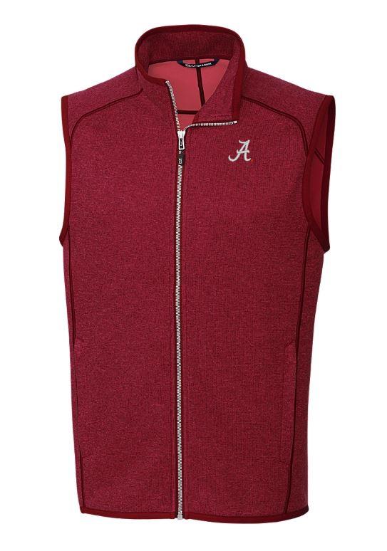 Alabama Cutter & Buck Men's Mainsail Sweater Knit Vest