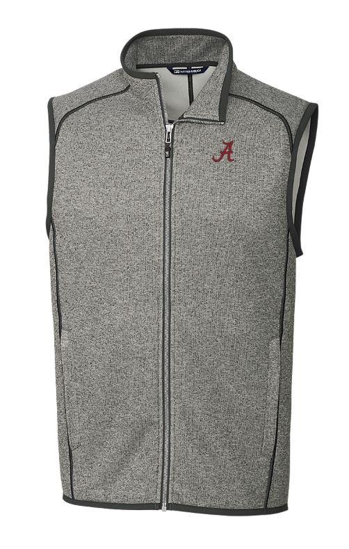 Alabama Cutter & Buck Men's Mainsail Sweater Knit Vest