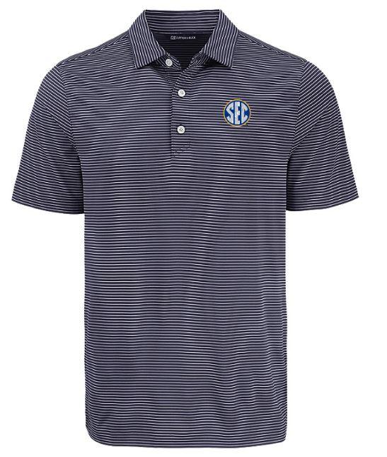 SEC Cutter & Buck Forge Fine Line Polo