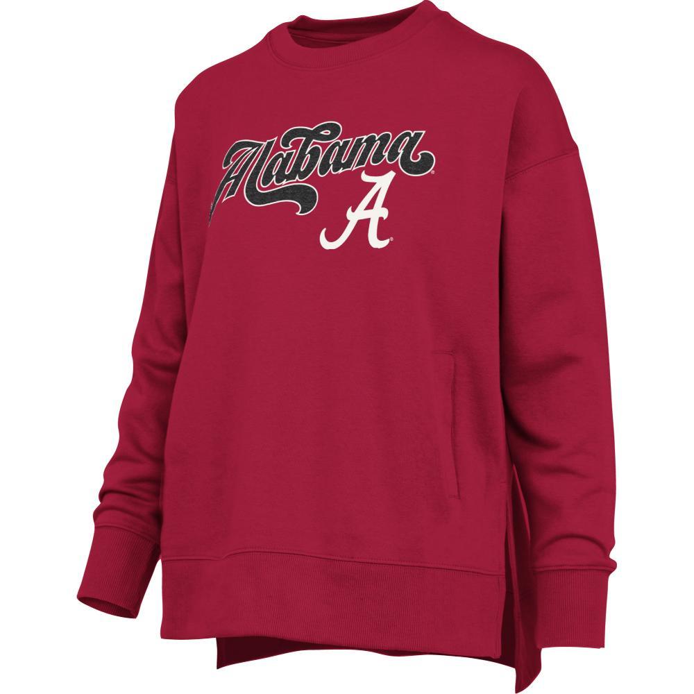Alabama Pressbox Women's Bonanza Chenille Harper Crew