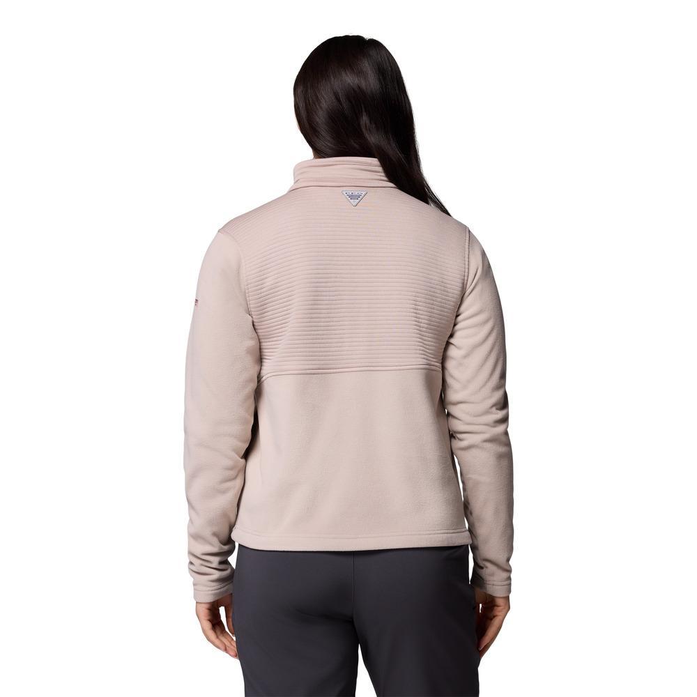 Alabama Columbia Women's Collegiate PFG Uncharted Fleece 1/2 Zip Pullover