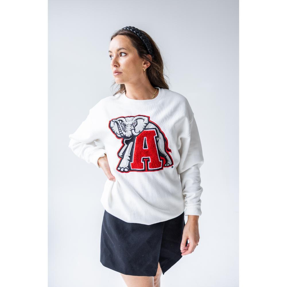Alabama Gameday Social Mascot Chenille Classic Crew