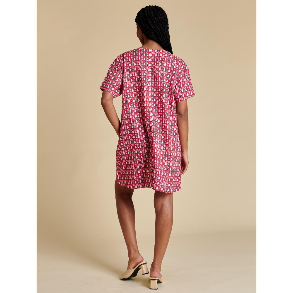 Alabama Stewart Simmons Twill A-Line Dress