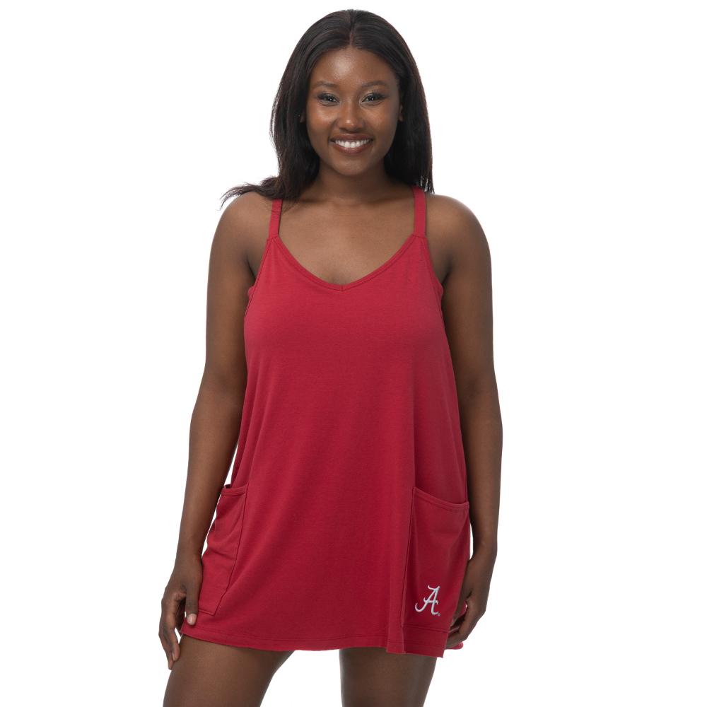 Alabama Zoozatz Women's Ace Tank Dress with Pockets