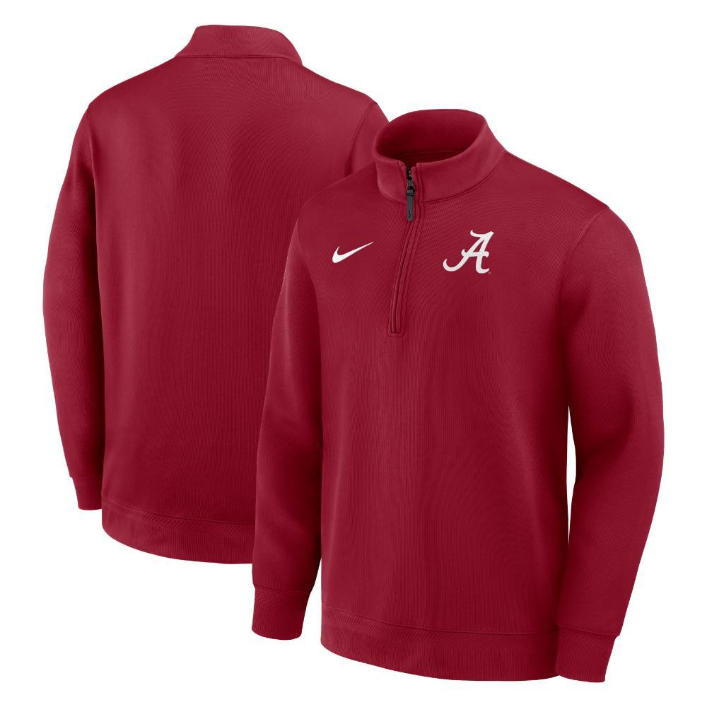 Alabama Nike Dri-Fit Coaches Premium Half Zip Top