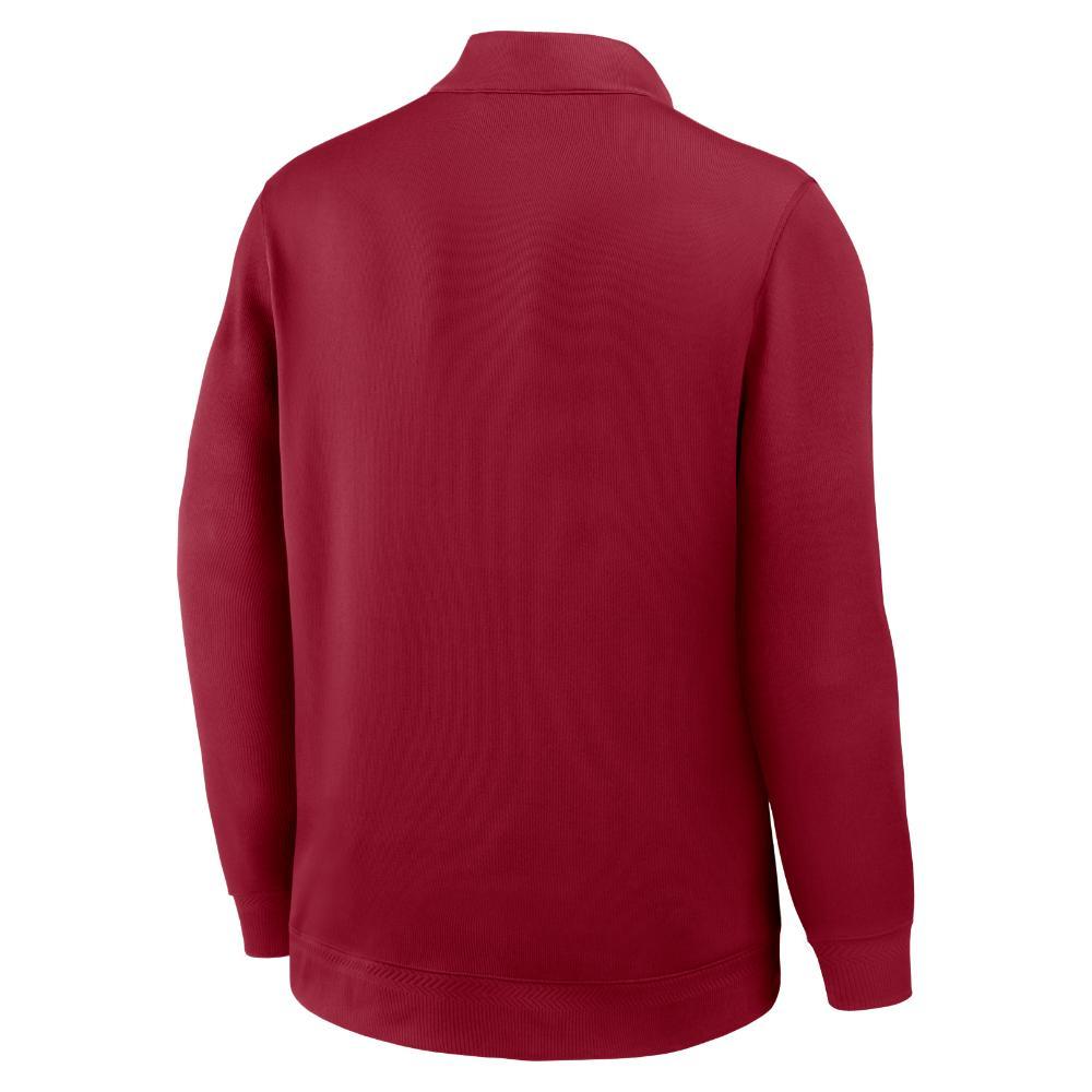 Alabama Nike Dri-Fit Coaches Premium Half Zip Top