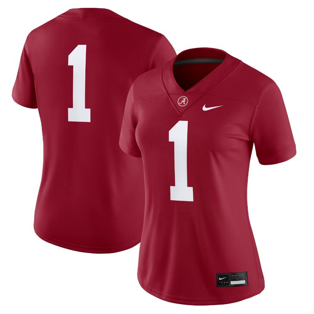Alabama Nike Women's #1 Game Jersey