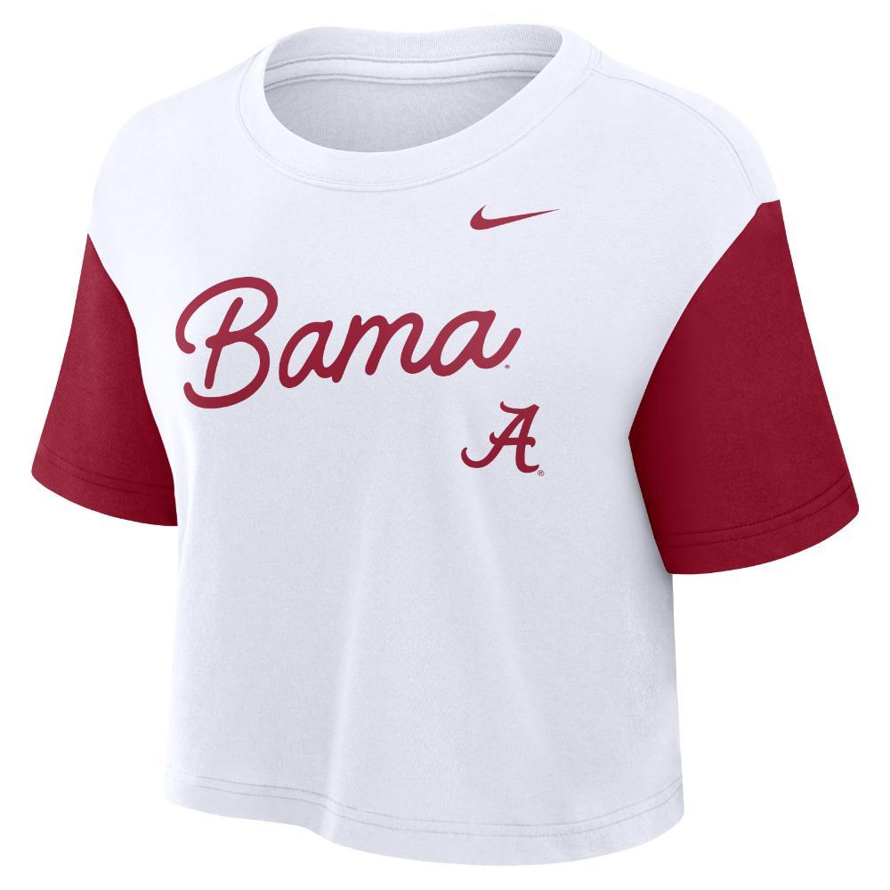 Alabama Nike Women's Crop Top