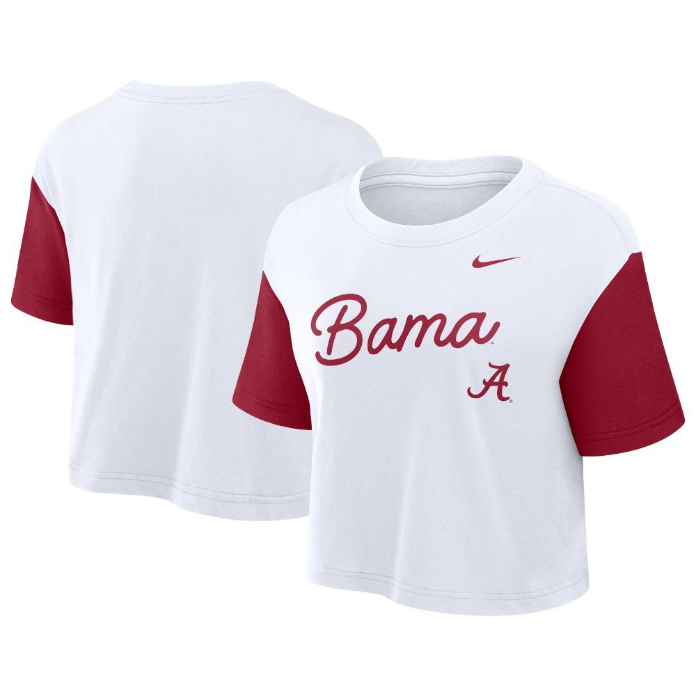 Alabama Nike Women's Crop Top
