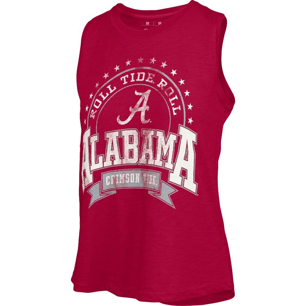 Alabama Pressbox Women's Miranda Capitan Hi-Lo Tank Top