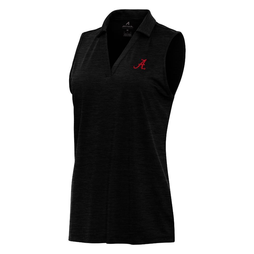 Alabama Antigua Women's Layout Sleeveless Polo