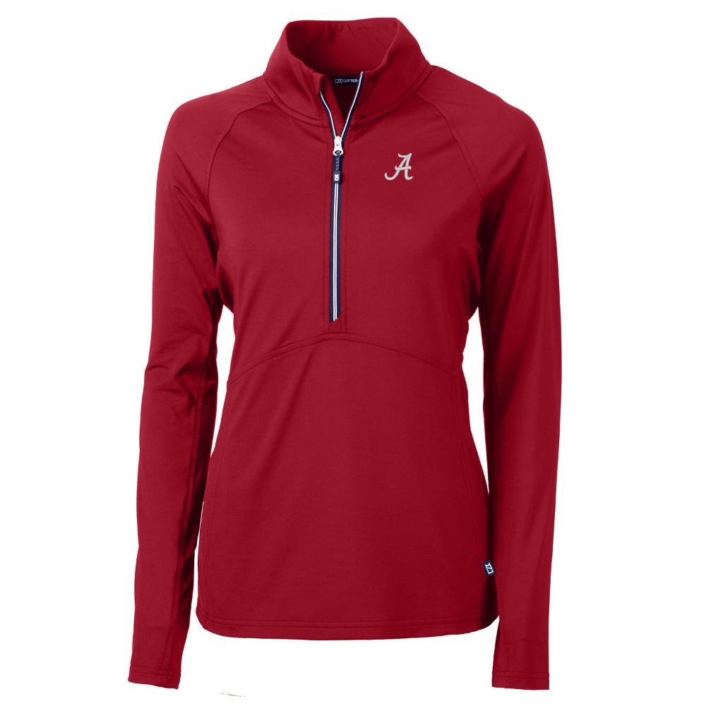 Alabama Cutter & Buck Adapt Eco Half Zip Pullover