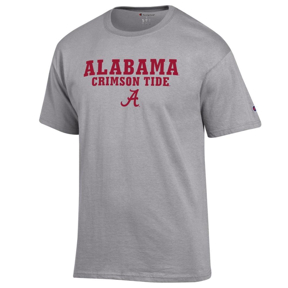 Alabama Champion Straight Stack Tee