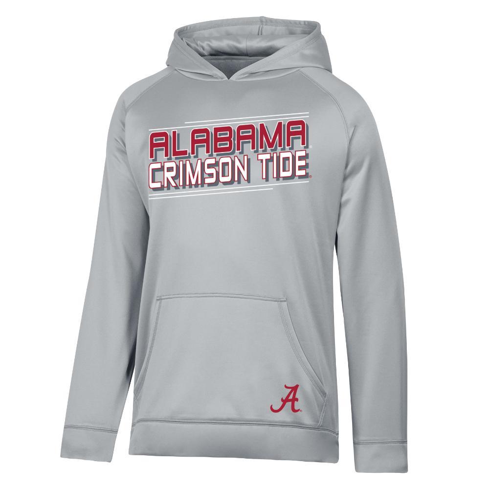 Alabama Champion YOUTH Raglan Team Stack Hoodie