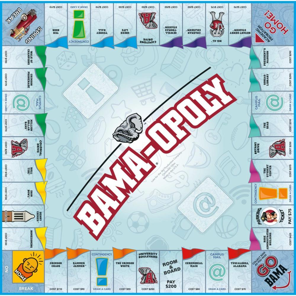 Alabama BAMA-OPOLY Game