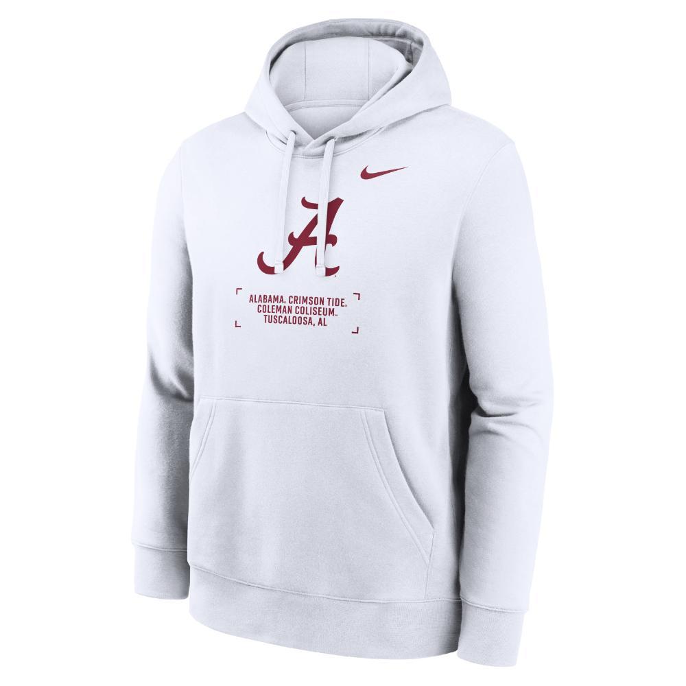 Alabama Nike 2-Hit Basketball Club Fleece Hoodie