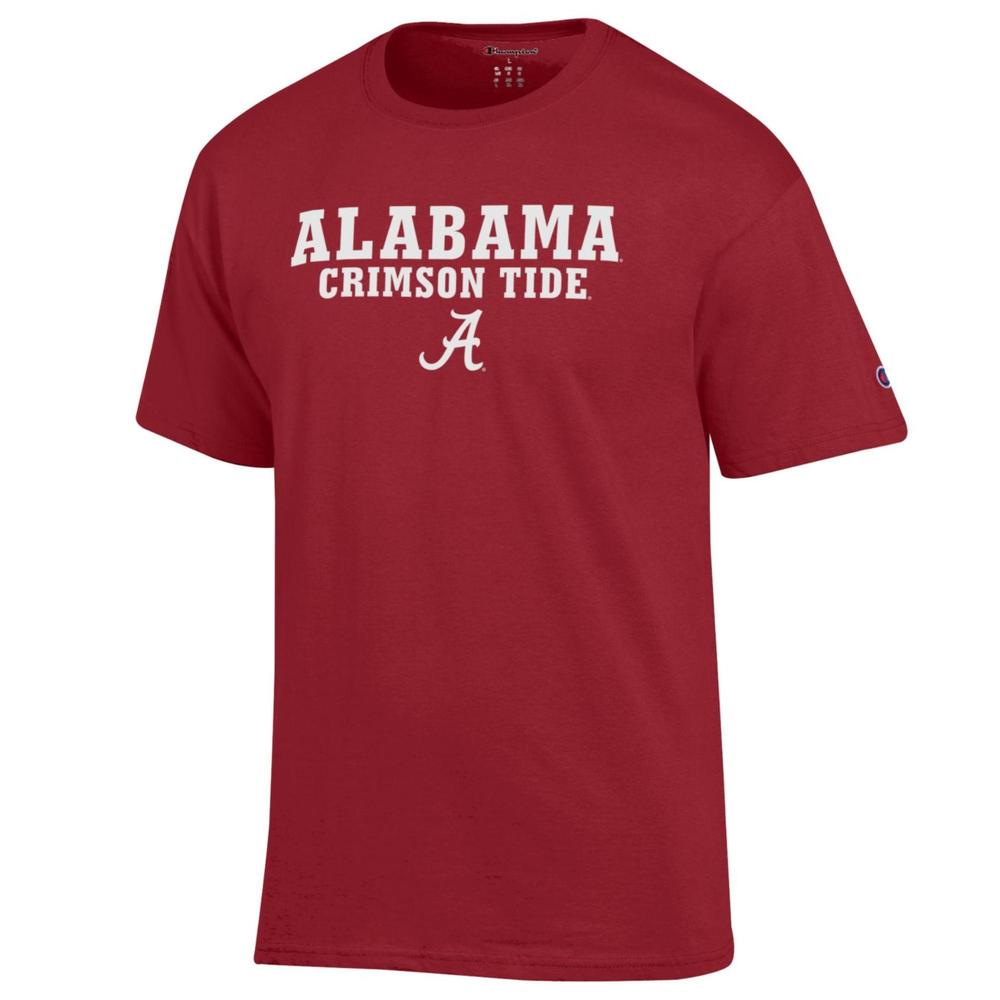 Alabama Champion Straight Stack Tee