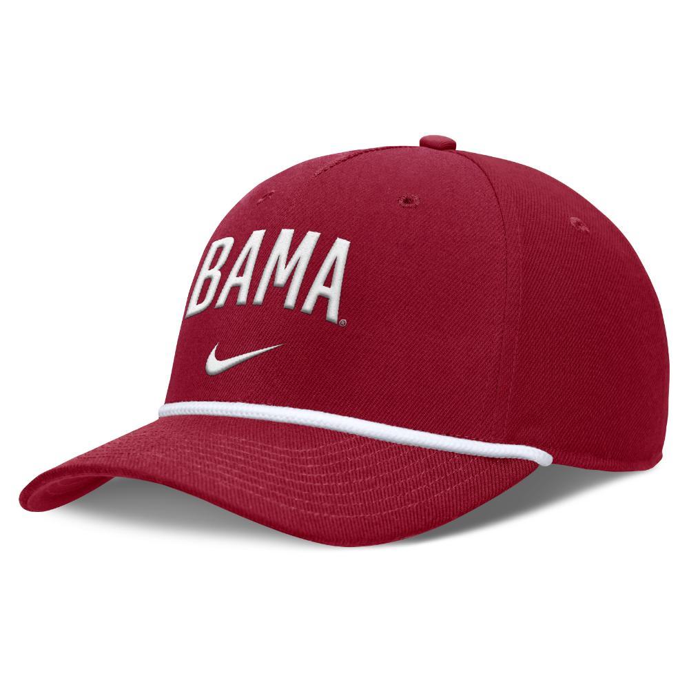 Alabama Nike Rise Campus Rope Structured Adjustable Cap