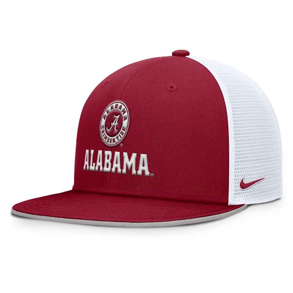 Alabama Nike Dri-Fit Pro Campus Mesh Snapback Flat Bill Cap