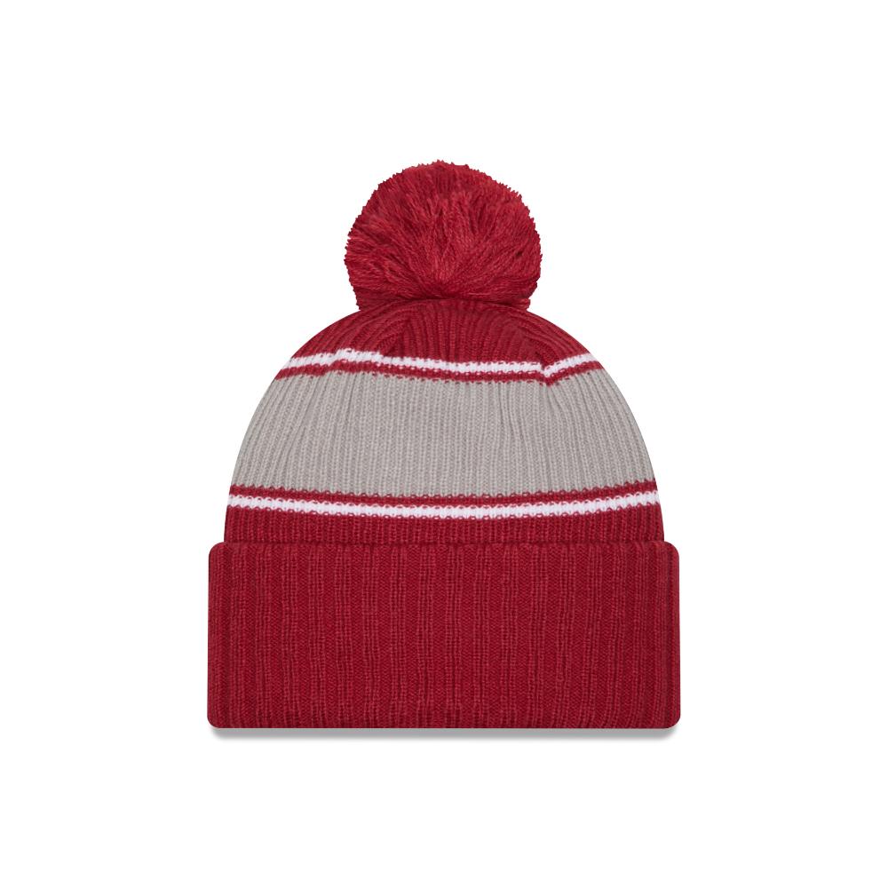 Alabama New Era Bold Cuff Knit Pom Beanie