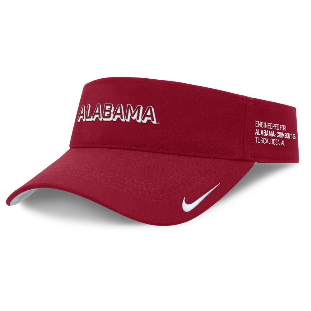 Alabama Nike Dri-Fit Ace Gameday Visor