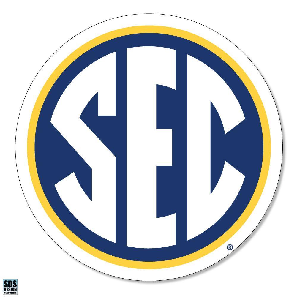 SEC 3" Circle Logo Vinyl Decal
