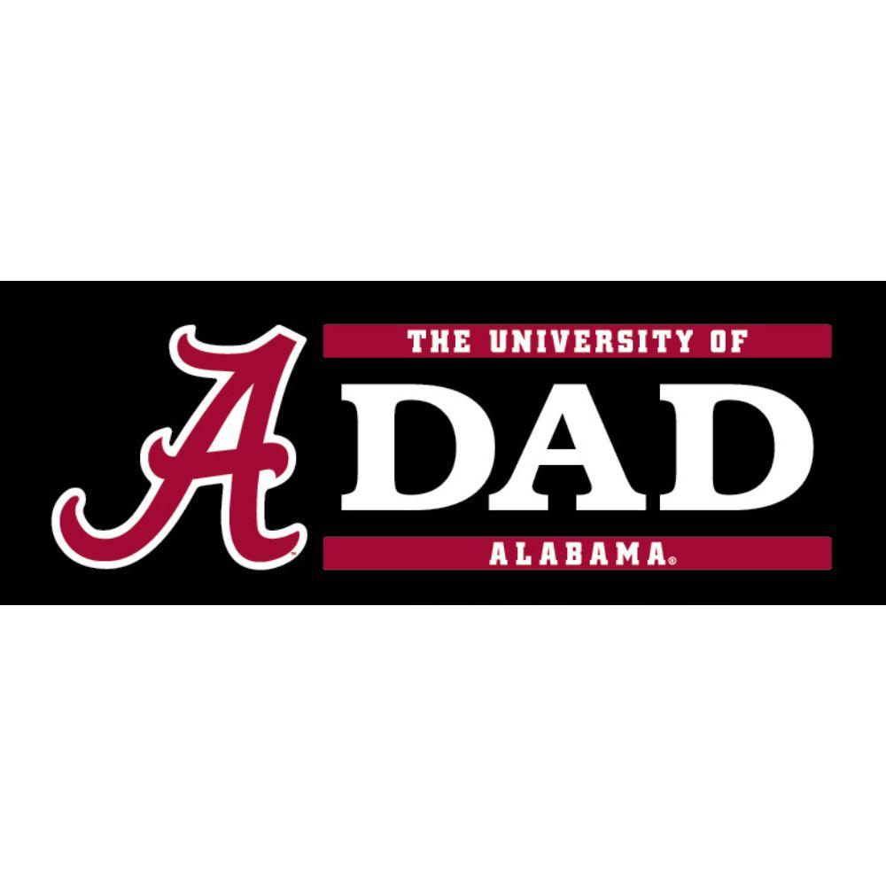 Alabama 6" X 2" Dad Block Decal