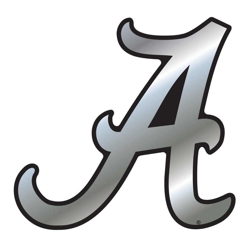 Alabama 3" Chrome Script A Magnet