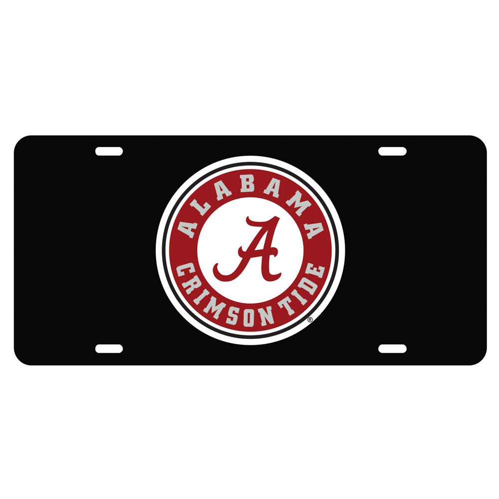 Alabama Reflective Circle Logo License Plate