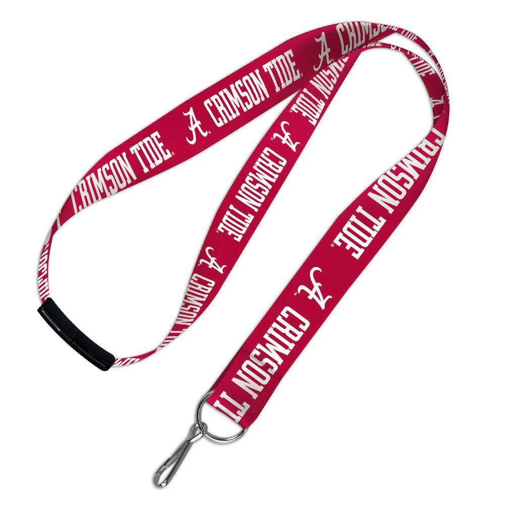 Alabama 1" Breakaway Crimson Tide Lanyard