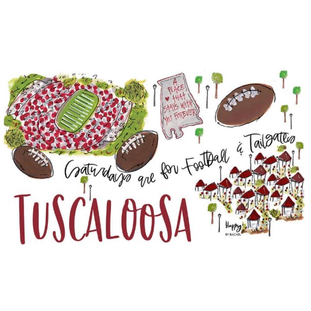 Tuscaloosa 32 Oz Saturdays Straw Tumbler