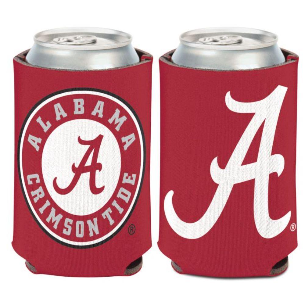 Alabama 12 Oz Logo Can Cooler