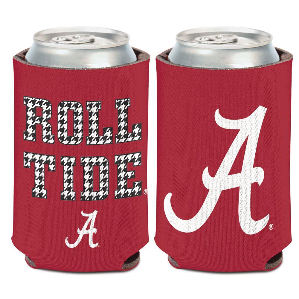 Alabama 12 Oz Roll Tide Houndstooth Can Cooler