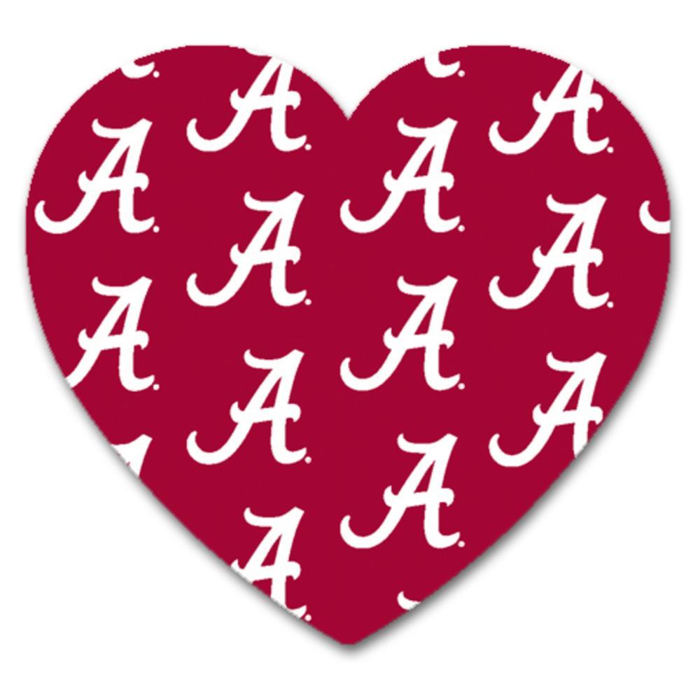 Alabama Large Repeating Heart Fridge Magnet