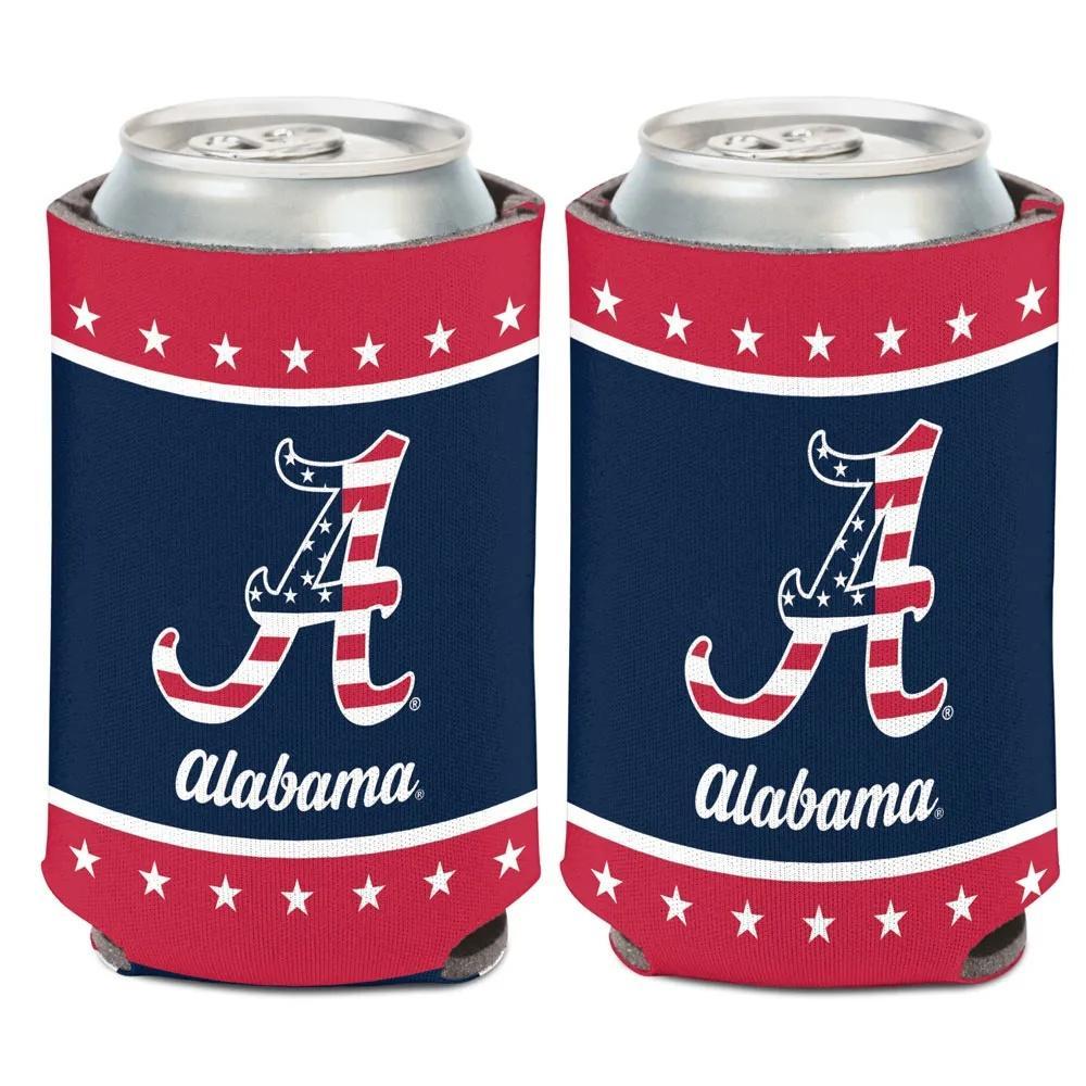 Alabama 12 Oz Patriotic Can Cooler