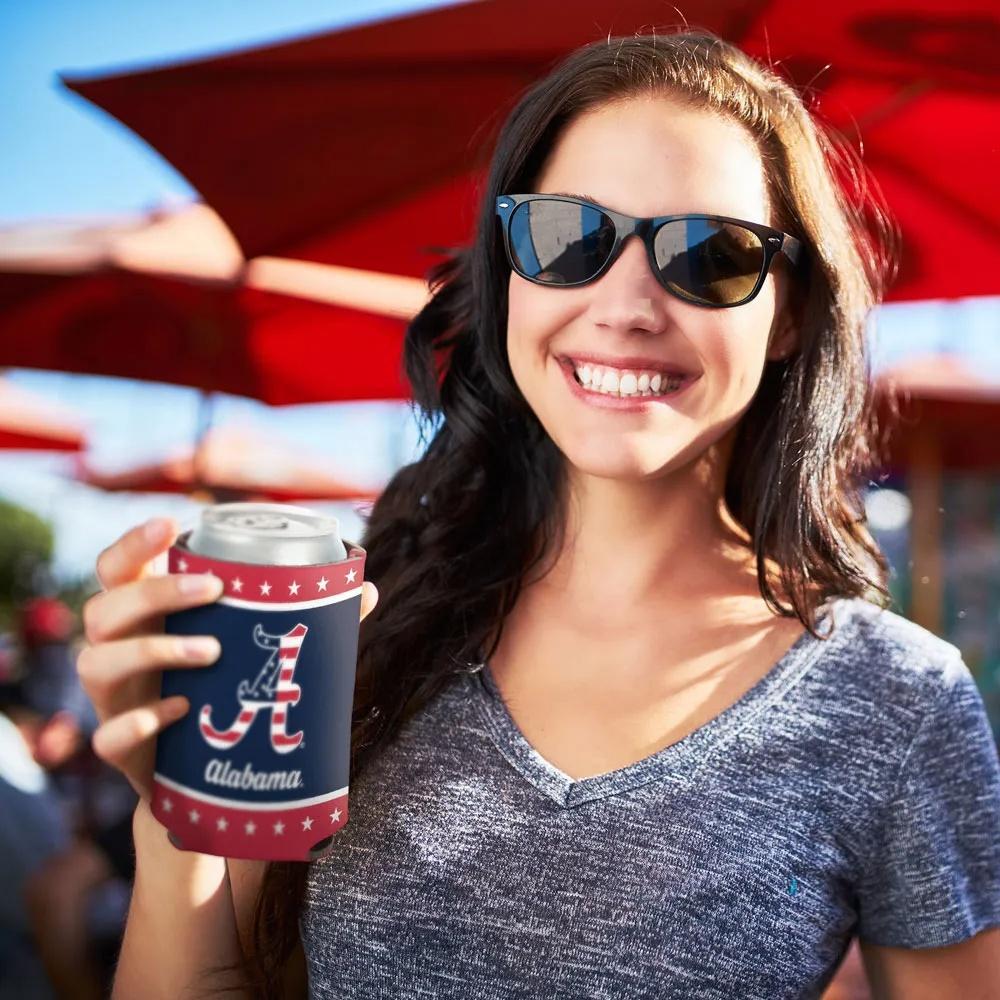 Alabama 12 Oz Patriotic Can Cooler