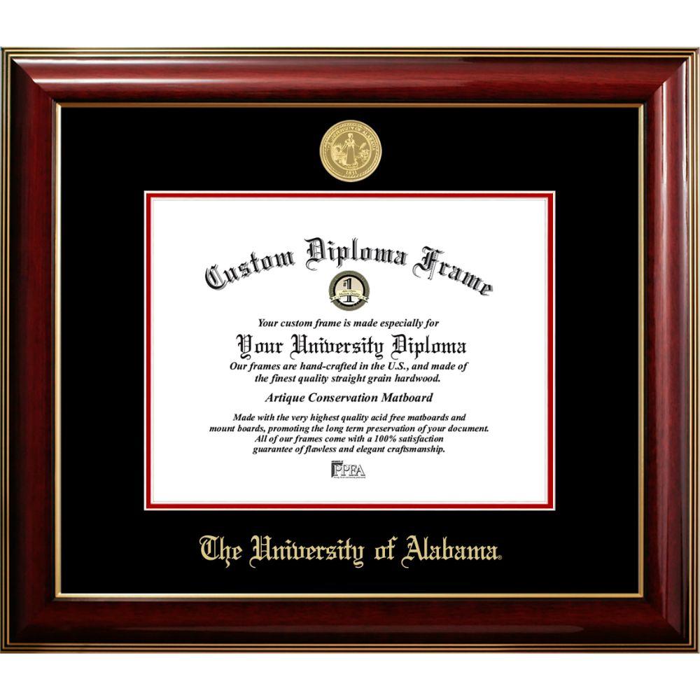 University of Alabama Classic Diploma Frame